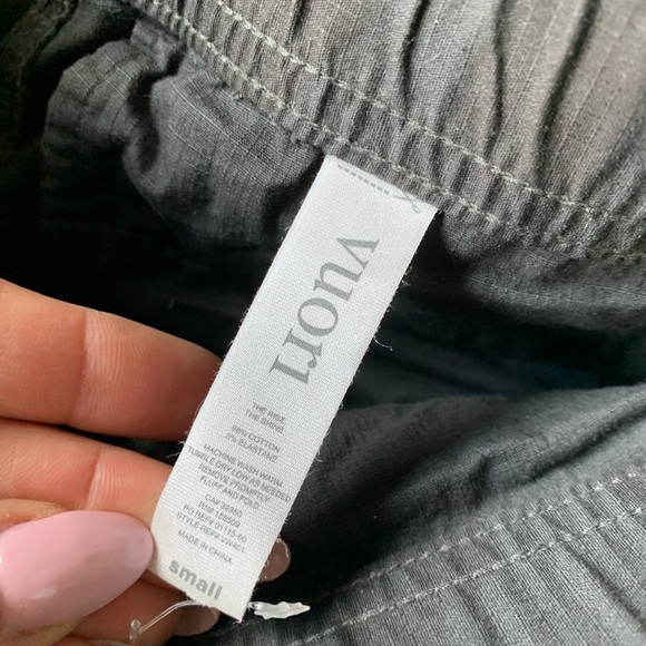 vuori women’s camo ripstop pants jogger utility sz small *holes - Picture 2 of 12